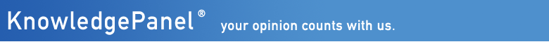 KnowledgePanel your opinion counts with us